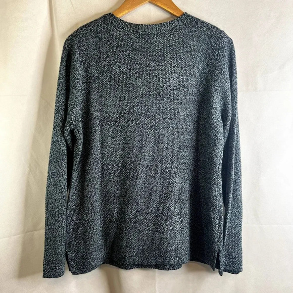 Croft & Barrow Marled Knit Scoop Neck Sweater Size Medium - Picture 2 of 8